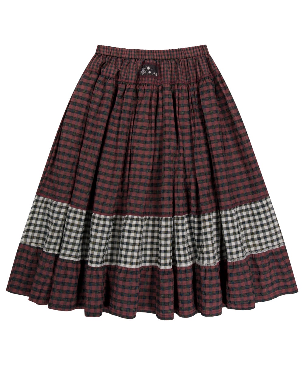 【正規品】COYSEIO MORI CHECK SKIRT PINK COYSEIO] MORI CHECK SKIRT PINK 正規品 韓国ブランド 韓国通販 韓国