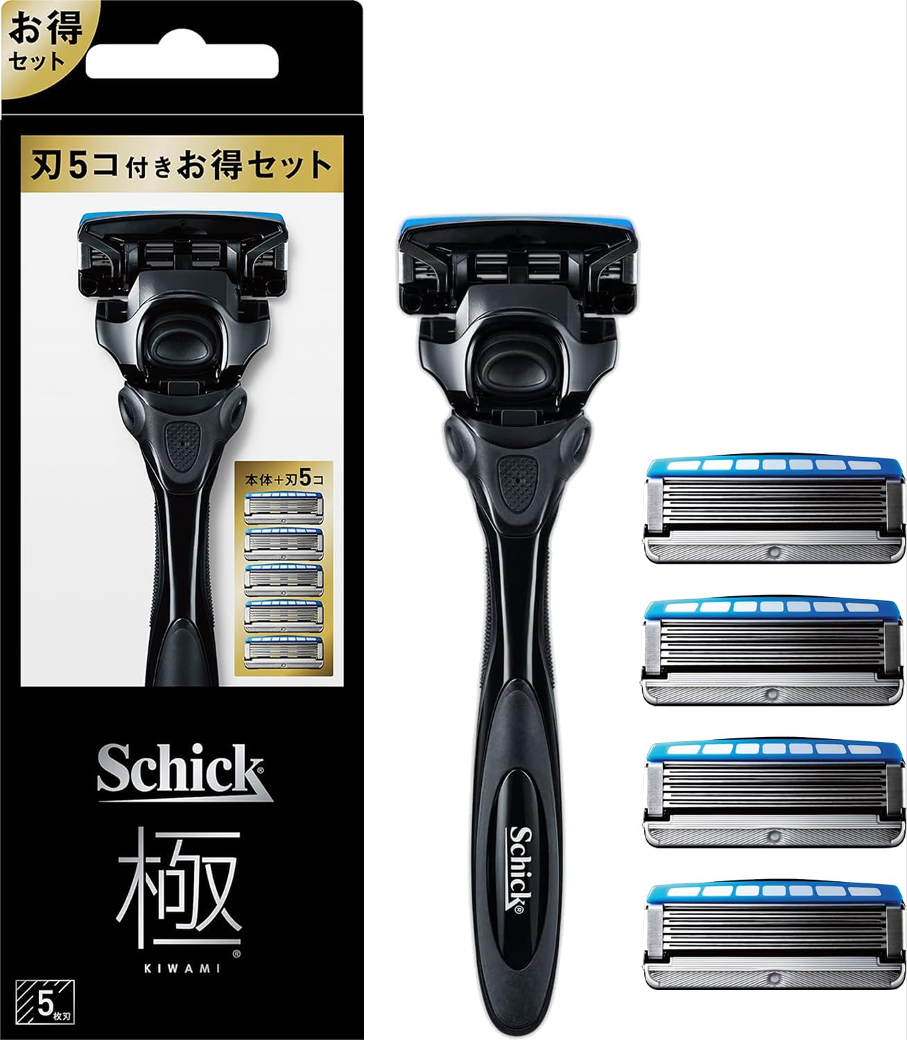 Gillette ジレット 髭剃り 本体 替刃 3個 カミソリ 剃刀 メンズ 深剃り