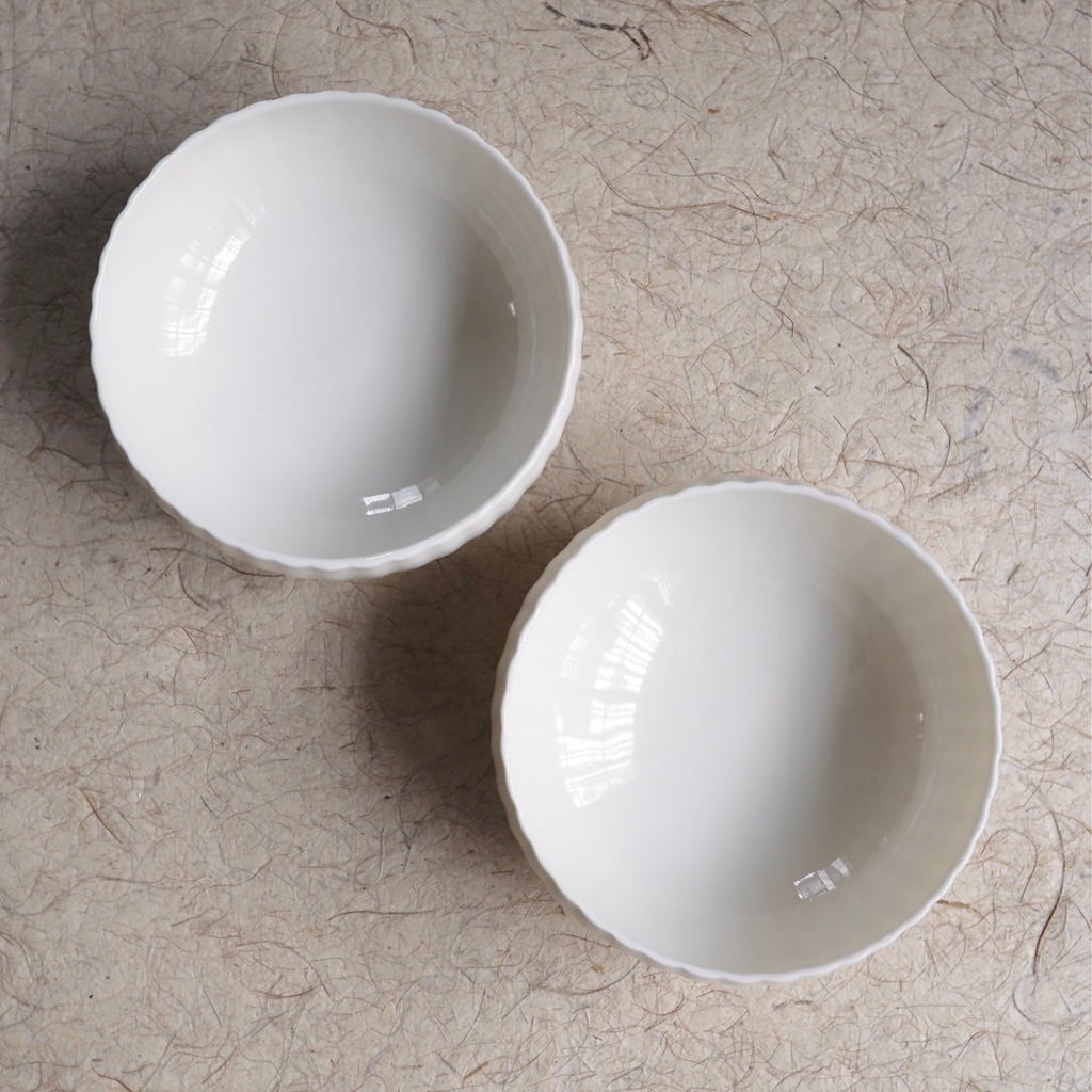 色原 昌希/白磁 リンカbowl