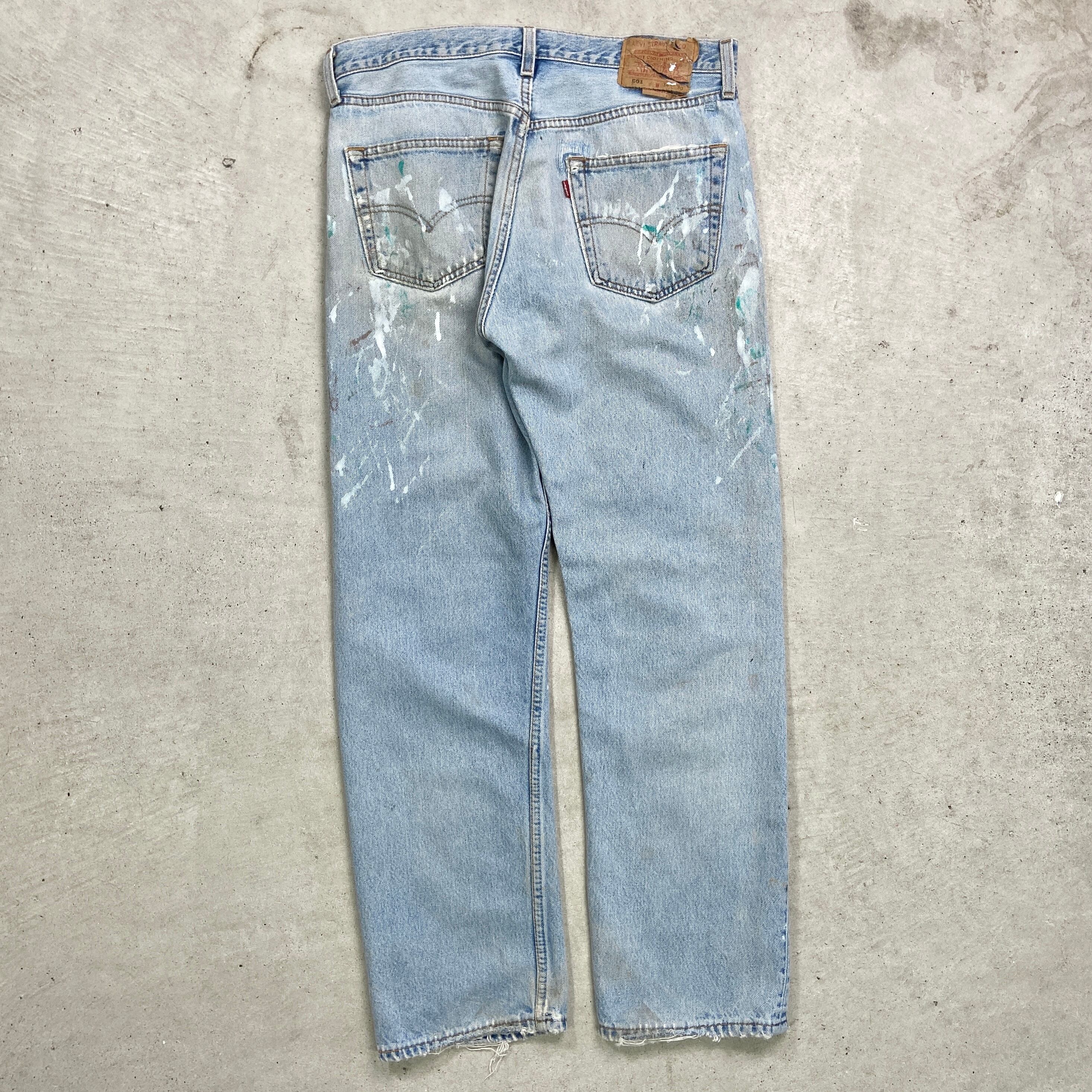 【希少サイズ】Levi's 501 リーバイス90年代 USA製501-0193 90年代 USA製 Levi's リーバイス 501 0193 デニムパンツ メンズW34