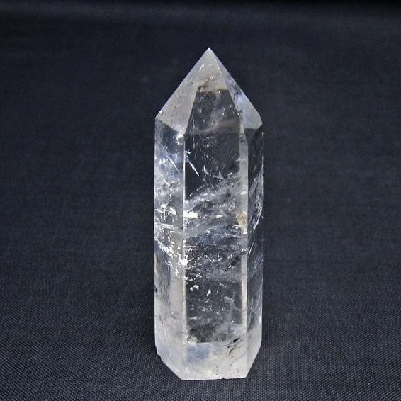 水晶 六角柱 ポイント 置物 一点物 142-11104
