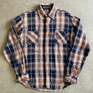 1970s BIG MAC JCPenney Flannel Shirt M G605
