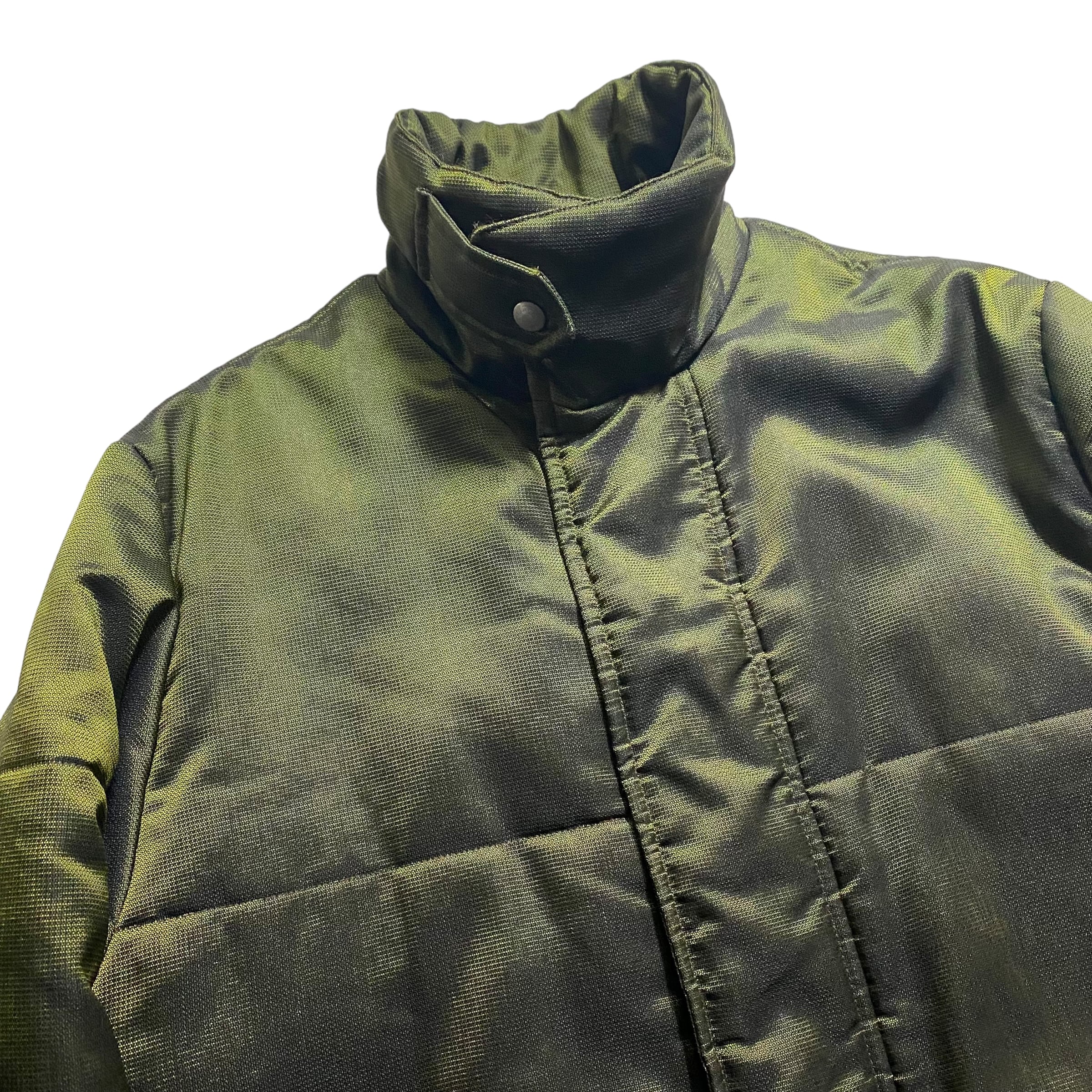 vintage HERMES iridescent color padding coverall jacket | NOIR ONLINE