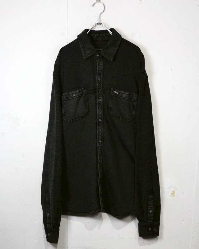 【Caka act2】Good Fade Switching Design L/S Sweat Shirt