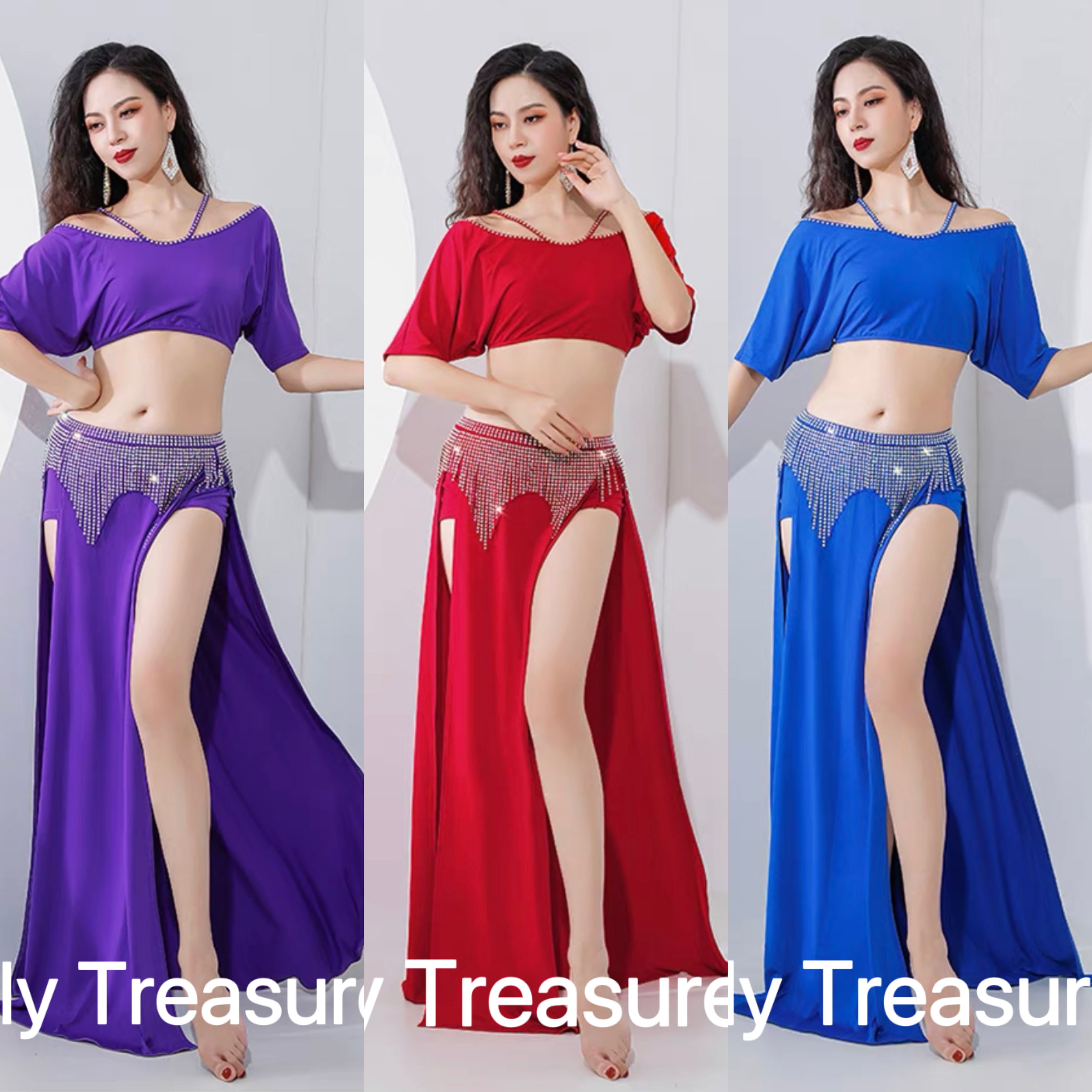 ベリーダンス　衣装 楽天市場】ベリーダンス 衣装 セット レッスン着 セットアップ