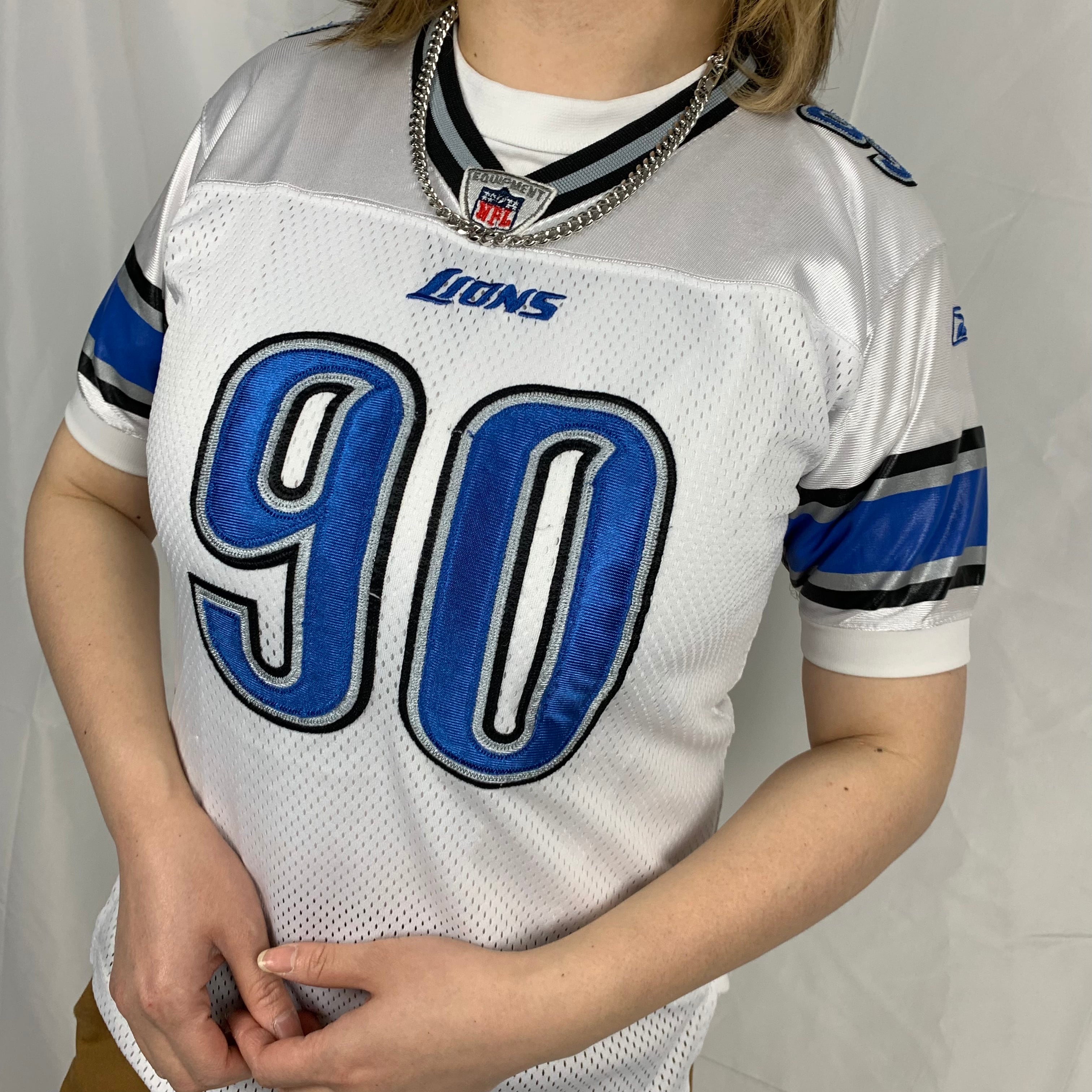 NFL ナイロンプルオーバー Lions