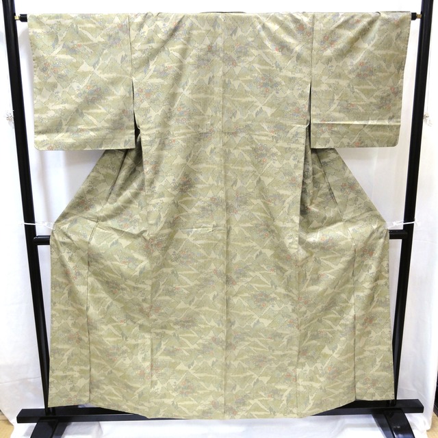 着物・紬・単衣・柄物・No.200701-0121・梱包サイズ80