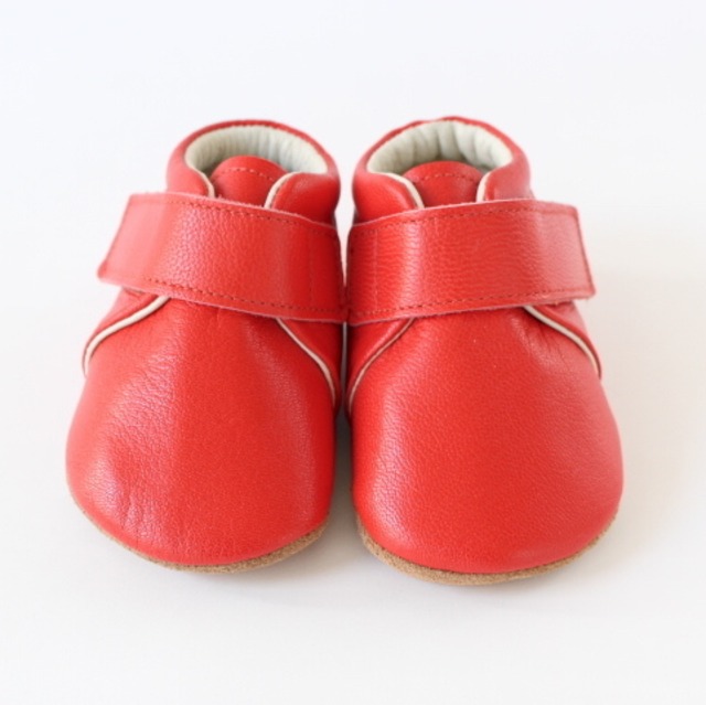 baby shoes（plain）red