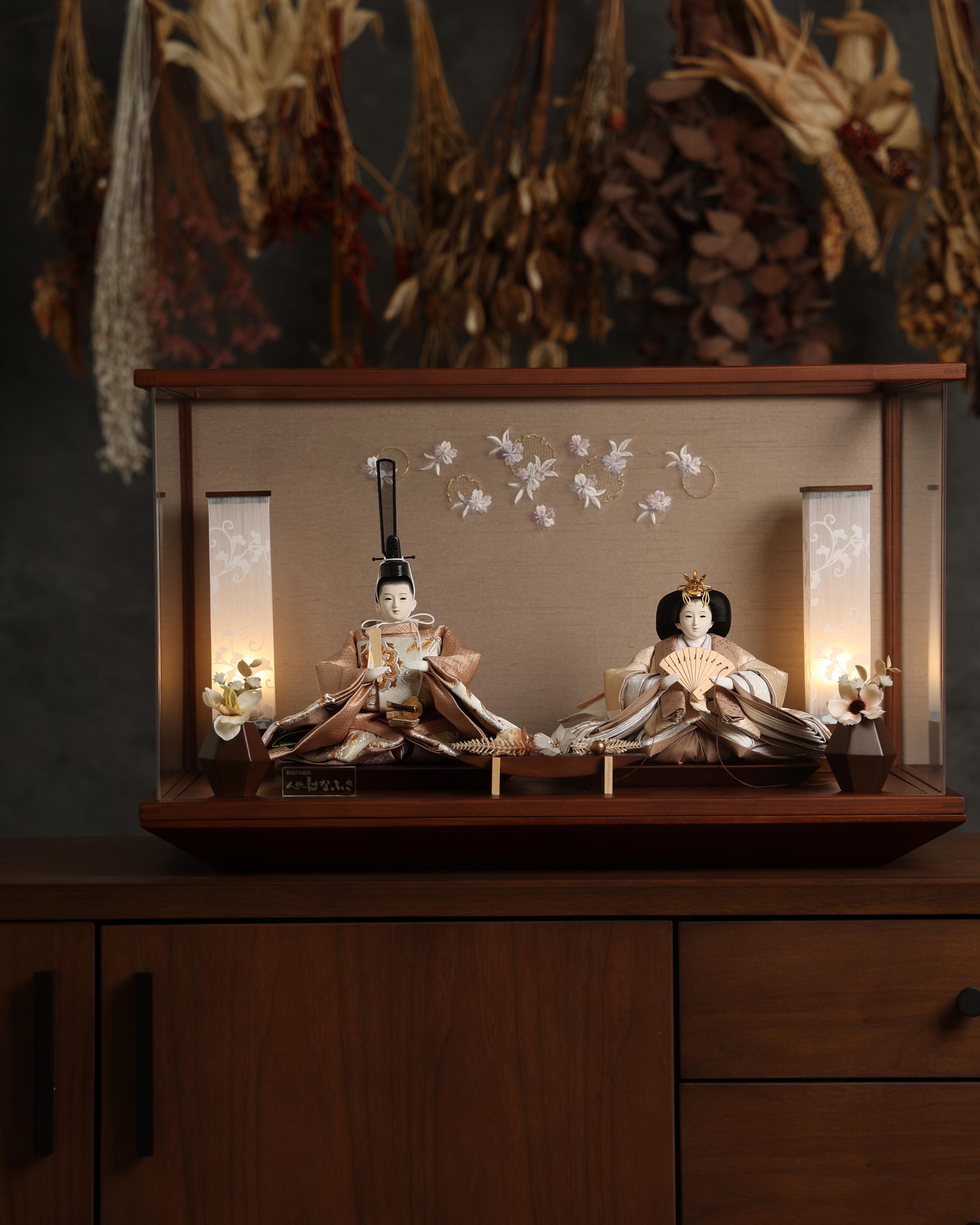 雛人形|つむぎ - tsumugi -|ケース飾り|