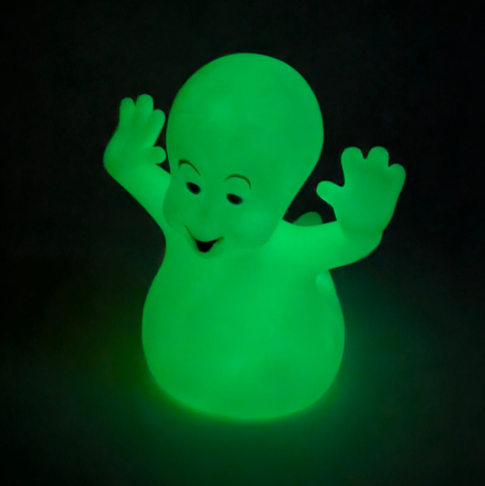 ☆VINTAGE 1995☆【 Casper( キャスパー ) 】 Pizza Hut ( ピザハット ) 限定ミールトイ / ソフビフィギュア〚アメリカン雑貨 アメトイ〛