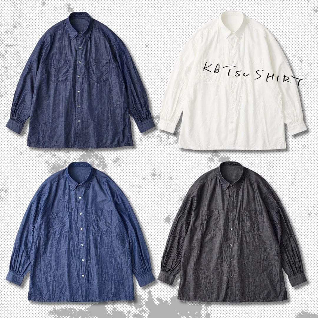 KATSU SHIRT | 【OFFICIAL】PORTER CLASSIC ONLINE SHOP