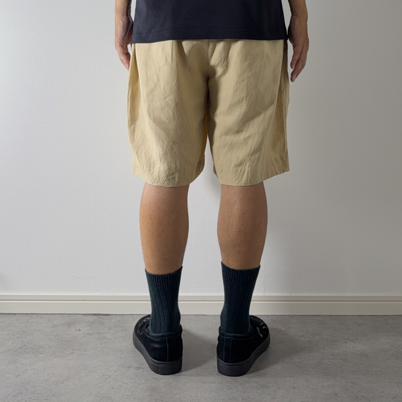 Polo by Ralph Lauren Double-pleated linen silk shorts [W40] 古着 - 19
