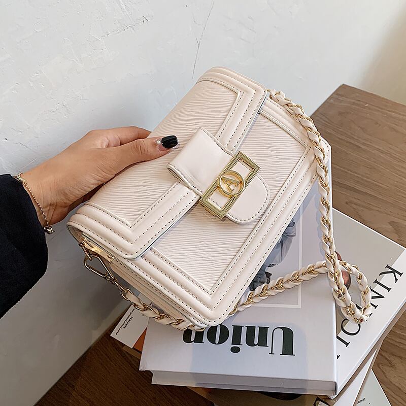 センススモールバッグレディース2020人気の新しい流行のファッションワイルドワンショルダー脇の下小さなスクエアバッグネットレッドメッセンジャーバッグ 手作りハンドバック36568565077