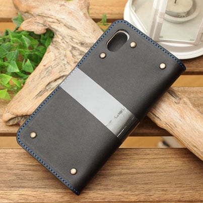 ほぼ全機種製作 手帳型スタンダードスマホケース【姫路レザーブラック