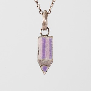 PENCIL purple & grape - necklace -