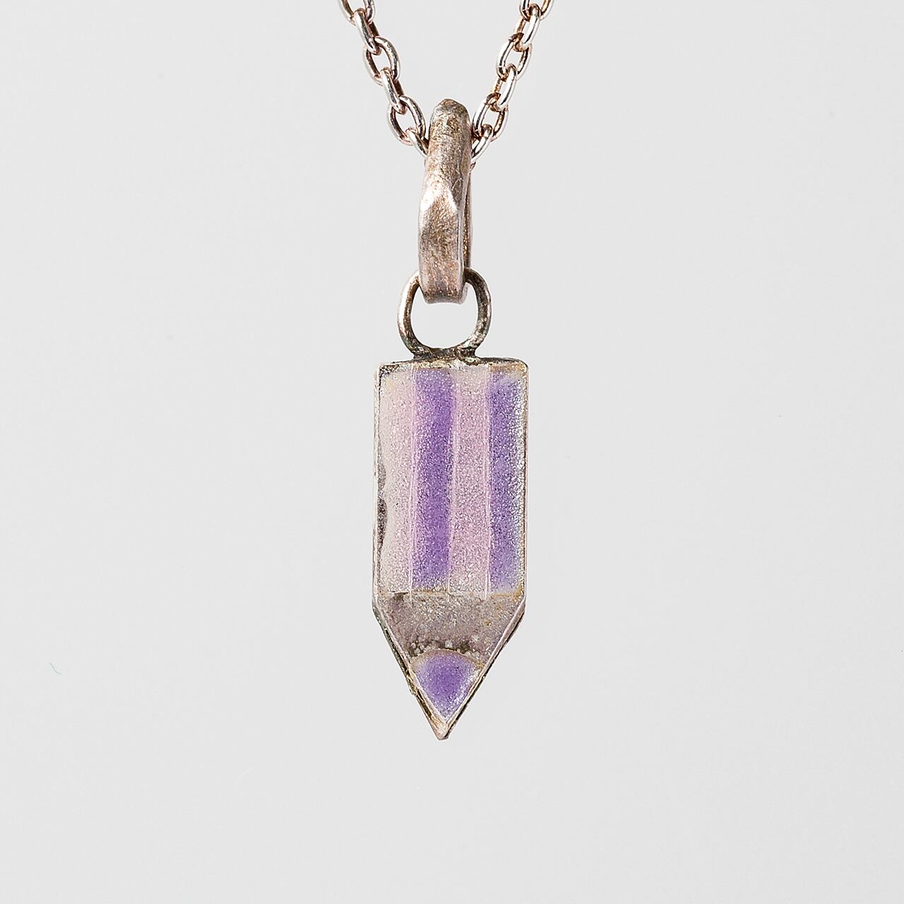PENCIL purple & grape - necklace -