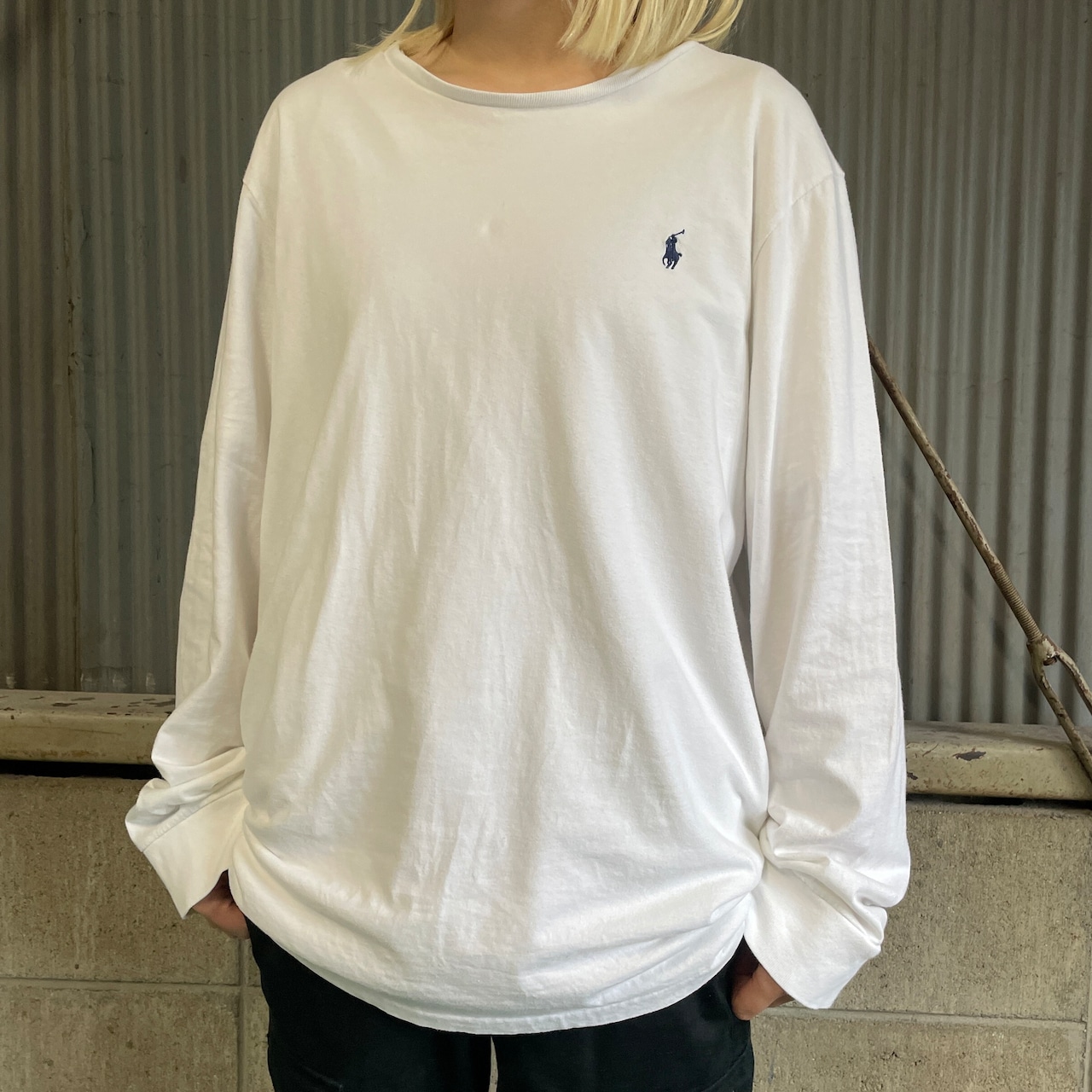 POLO RALPH LAUREN ラルフローレン ワンポイントロゴ ロングTシャツ 