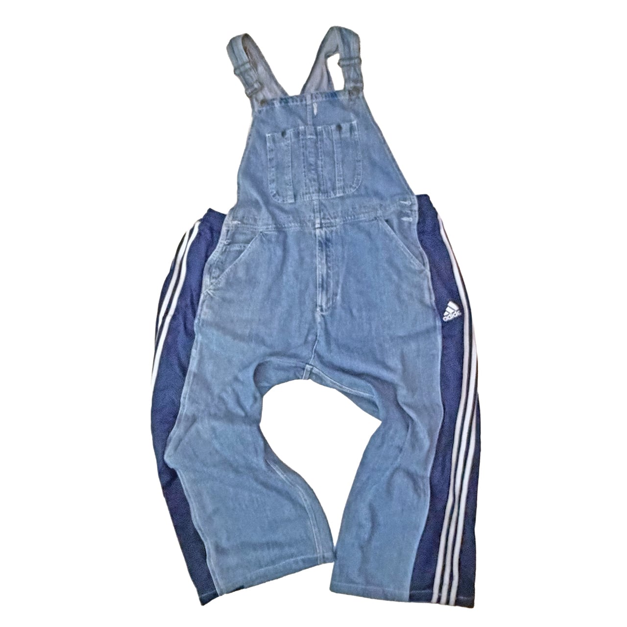 rere リメイクアウター 値下げ交渉可】Re:Re:Garden adidas リメイクデニムジャケット - メルカリ