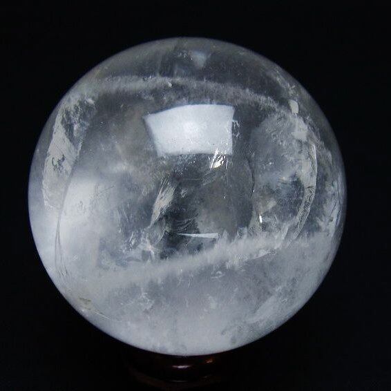 水晶 丸玉 56mm スフィア 置物 水晶玉 一点物 151-8953