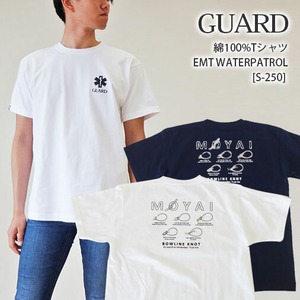 GUARD (ガード) 綿100% Tシャツ MOYAI [S-249]