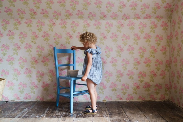 《即納》Little Cotton Clothes / Clara Romper - Tenby Floral