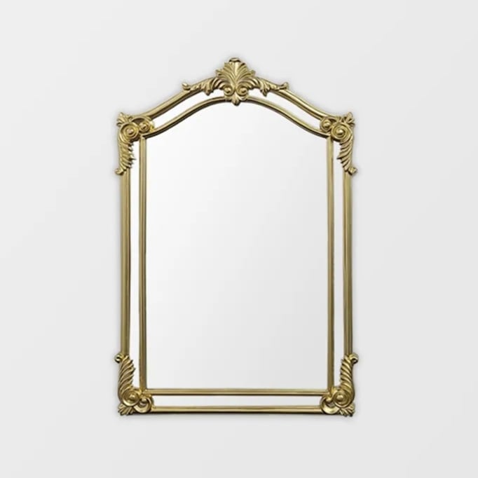 antique gold mirror 600*900 2colors / アンティーク ゴールド ミラー