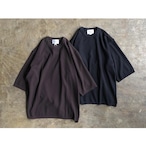 STILL BY HAND(スティル バイ ハンド) Cotton Silk Half Sleeve Knit T-Shirt