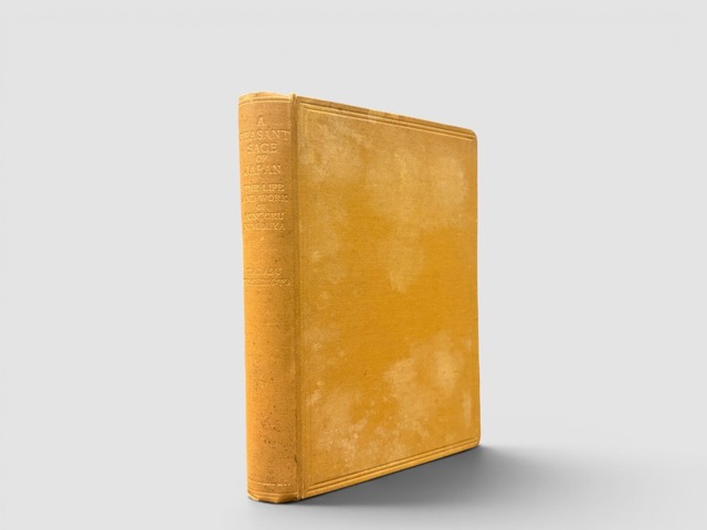 【SJ982】【FIRST EDITION】A Peasant Sage of Japan: The Life and Work of Sontoku Ninomiya(1912) /Tadasu Yoshimoto