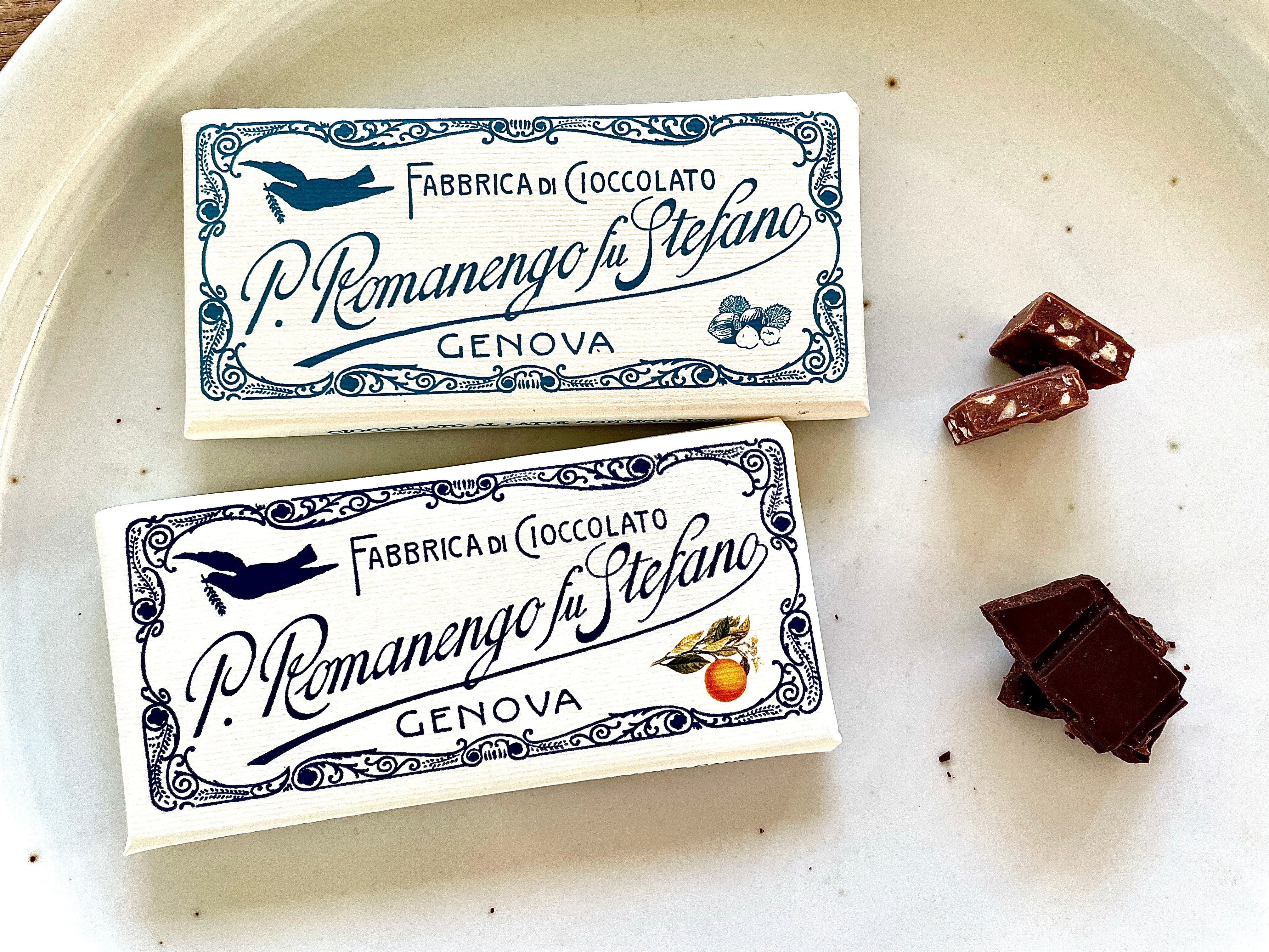 チョコレートタブレットオレンジピール ピエトロロマネンゴ