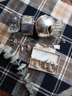 AMERICA Vintgae Sterling Silver design bangle