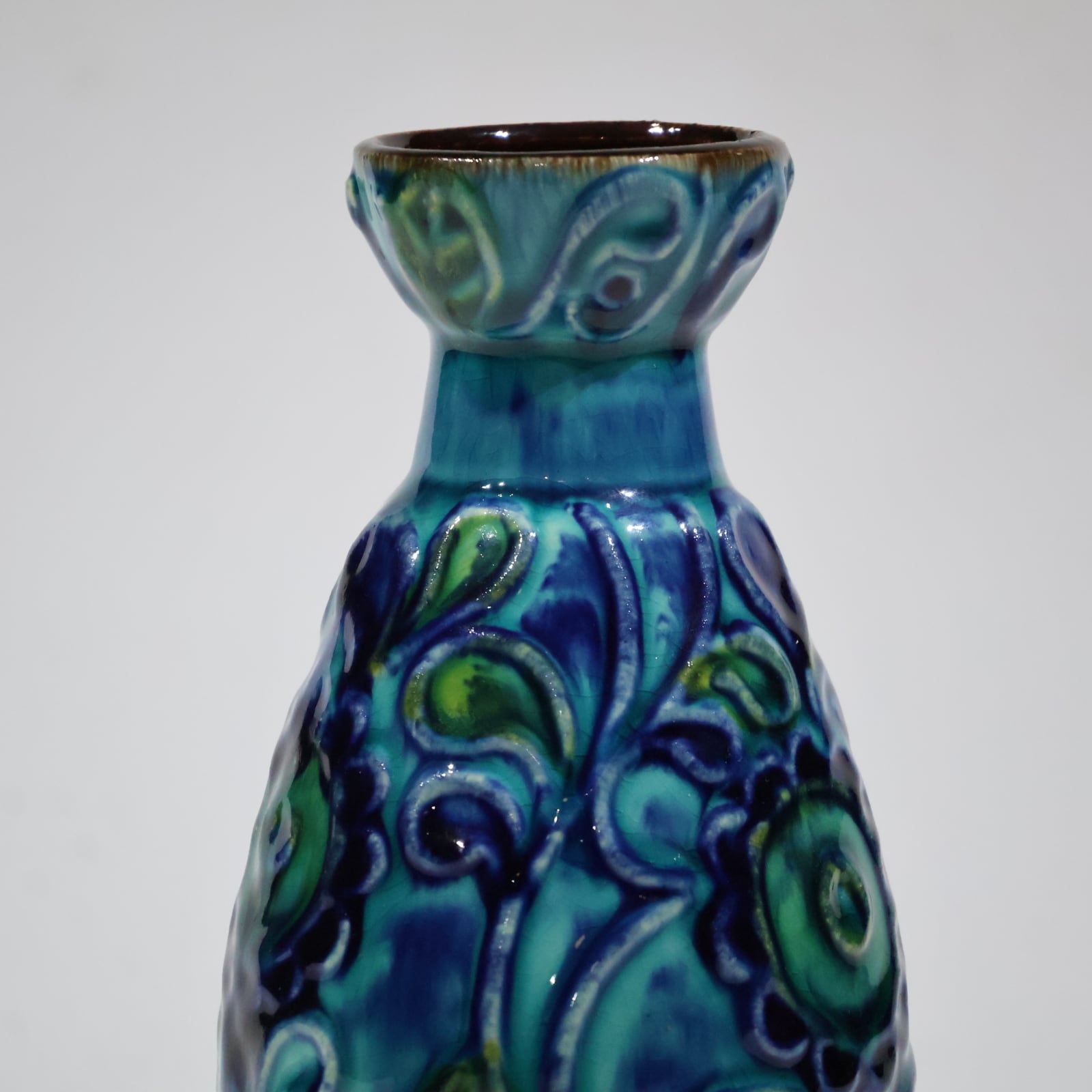 Bay Keramik-- 17.4㎝ | Fat Lava & German Art Pottery