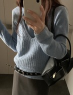 【26ss】Halterneck Knit Set-up_4colors