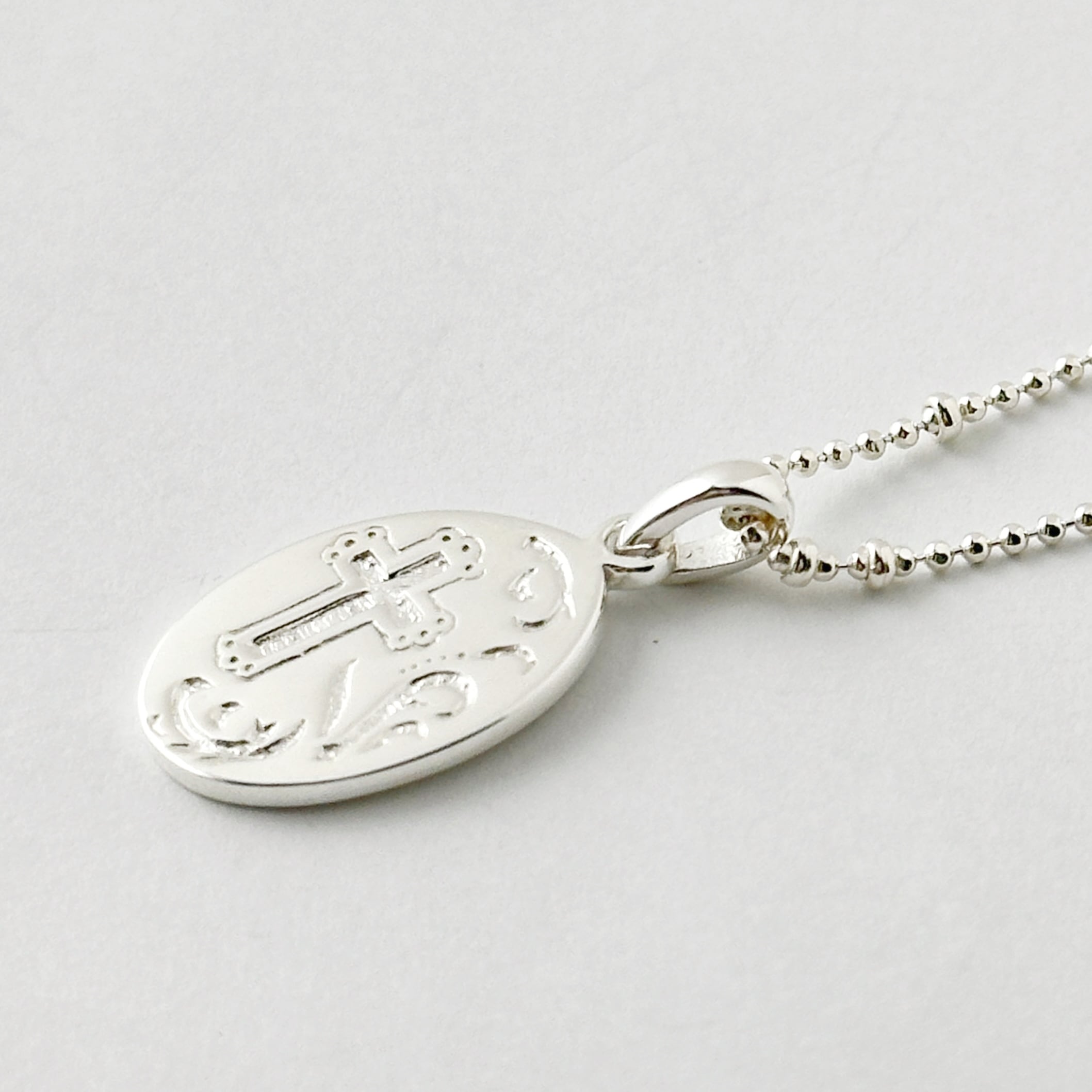 メキシカン リバーシブル オメダイネックレス with カットビーズ