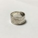 First Nations Engraved Silver Ring ④
