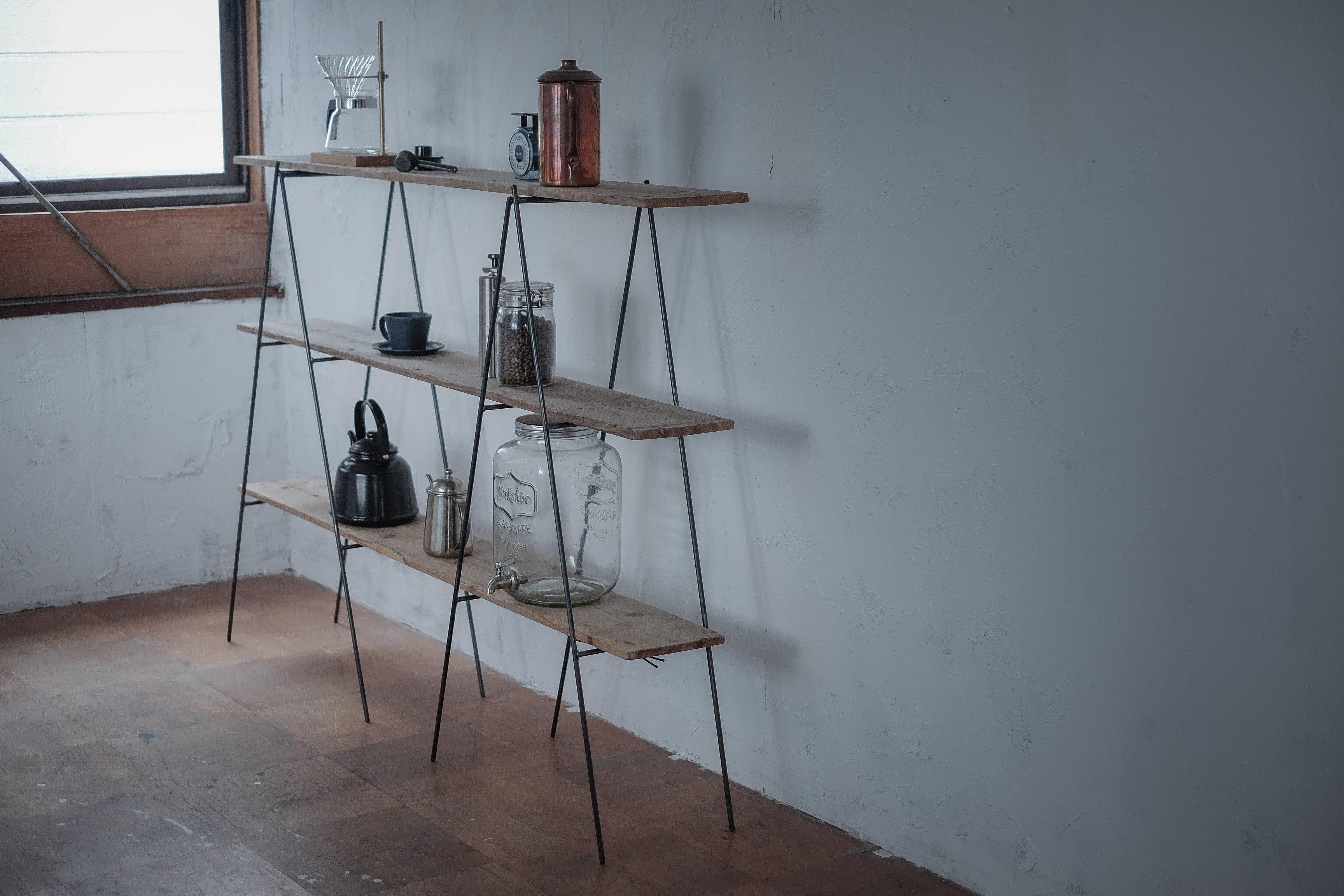 HASIGO RACK 3 /ハシゴラック/古材3枚付きセット/送料無料