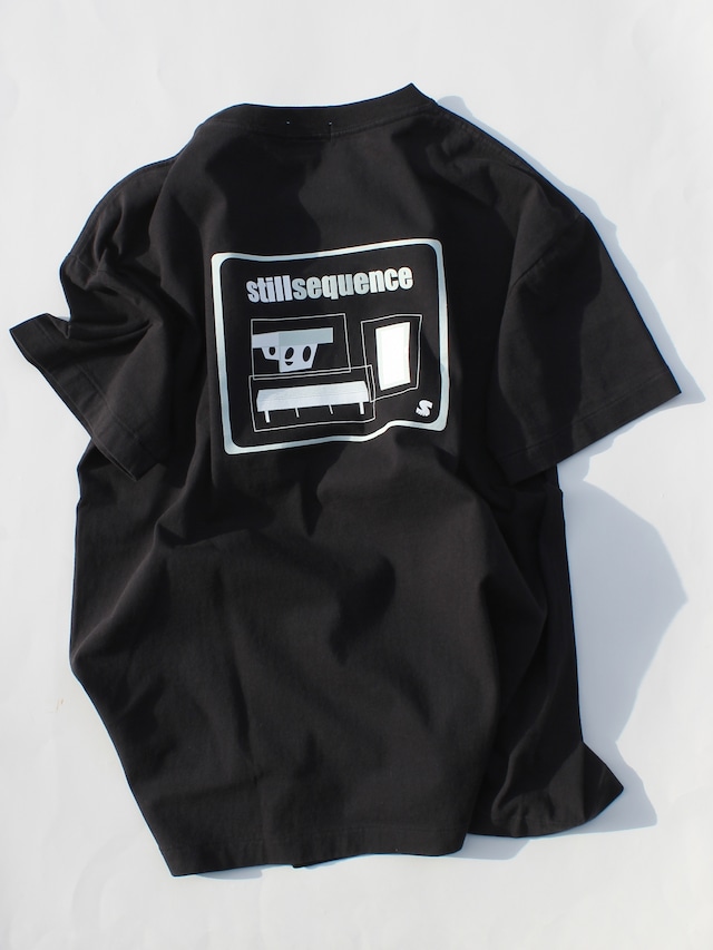 BLANKMAG × Still Sequence "Still Sequence" Tee BLACK