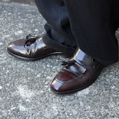 Johnston & Murphy brown tassel loafer