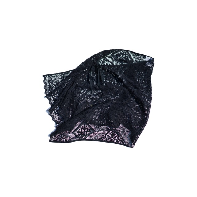 【Fumiku】Russell lace Wrap (BLACK)
