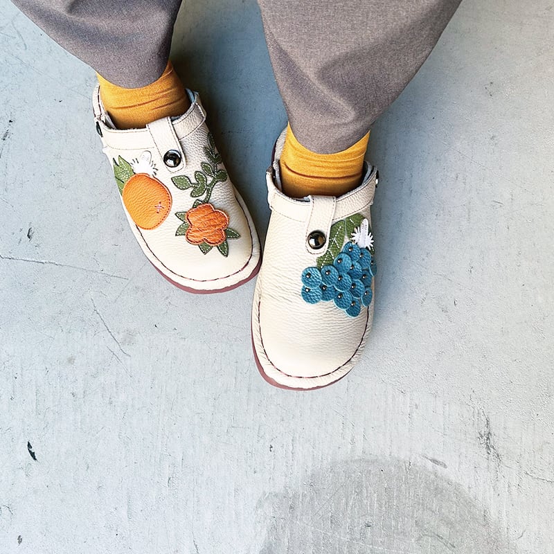 MOOMIN×Estacion ムーミン×エスタシオン ムーミン 2wayレザーサボ