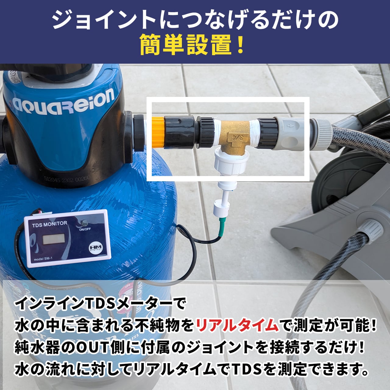 インラインTDSメーター＆Hydro Clean Proスターターセット | 洗車