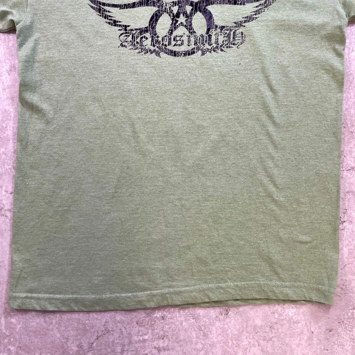 90年代 USA製 Aerosmith エアロスミス バンドプリント リンガーTシャツ