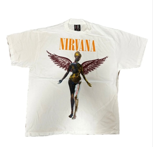 13209 NIRVANA ニルヴァーナ ロックTシャツ バンドT 両面 XL