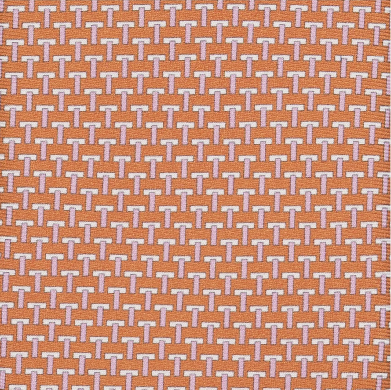 Talarico Cravatte  Iconic Tie in　Orange