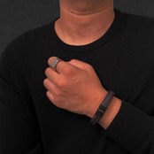 Color Leather Bracelet〈316L〉