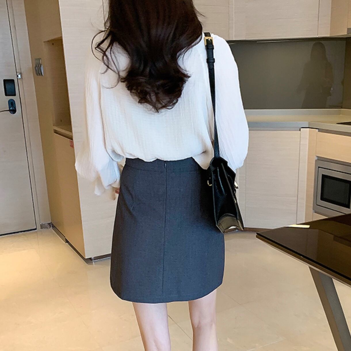 スカート ミニ丈 代30代 新作 オリジナル タイト ハイウエスト ヒップラップ ファッション ラップ レディース 日常コーデ 着回し 着痩せ New レディース