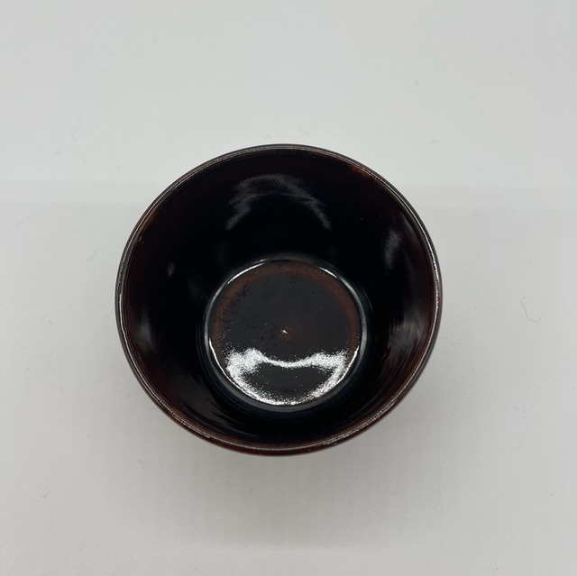 『宇田康介』しのぎそば猪口　飴釉　2111100111058