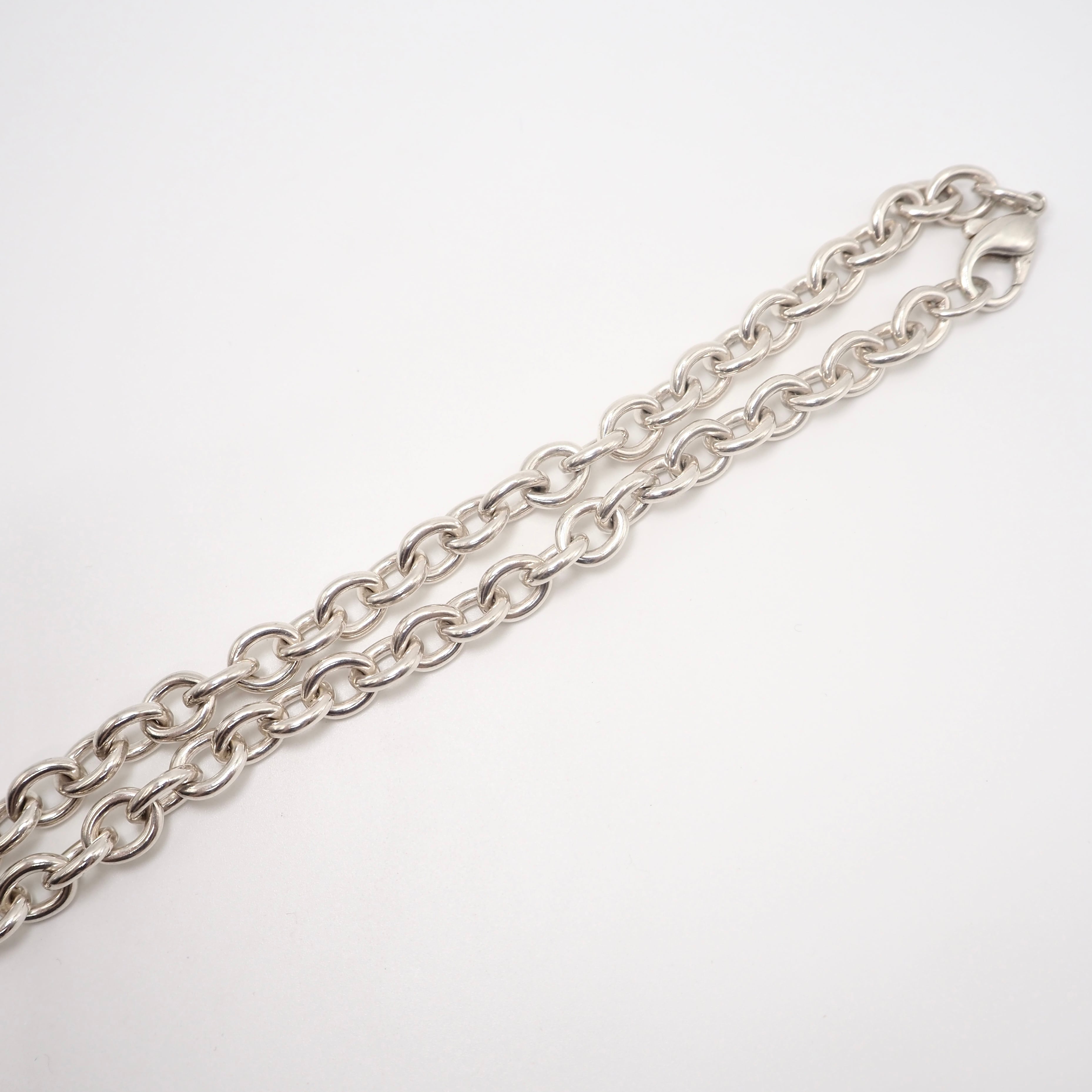 Tiffany&Co. ハートロック ネックレス シルバー925 K18 ティファニー