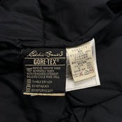 90s 00s Eddie Bauer エディーバウアー GORE-TEX ゴアテックス ダウン ジャケット S /ブラック/オールド/ビンテージ/レディース