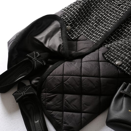 キルティングジレ A-234 | seeds