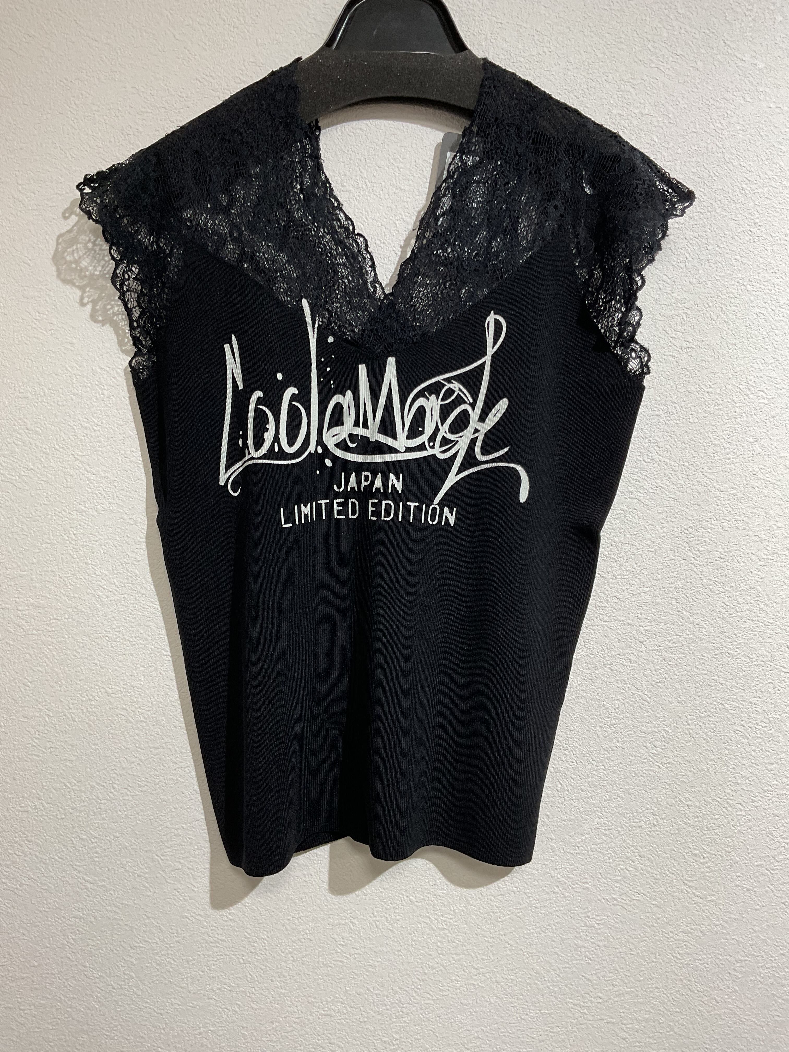 COOLA ロゴレースライダースジャケット ブラック COOLA＞ COOLAロゴレースライダースジャケット | SHINKI